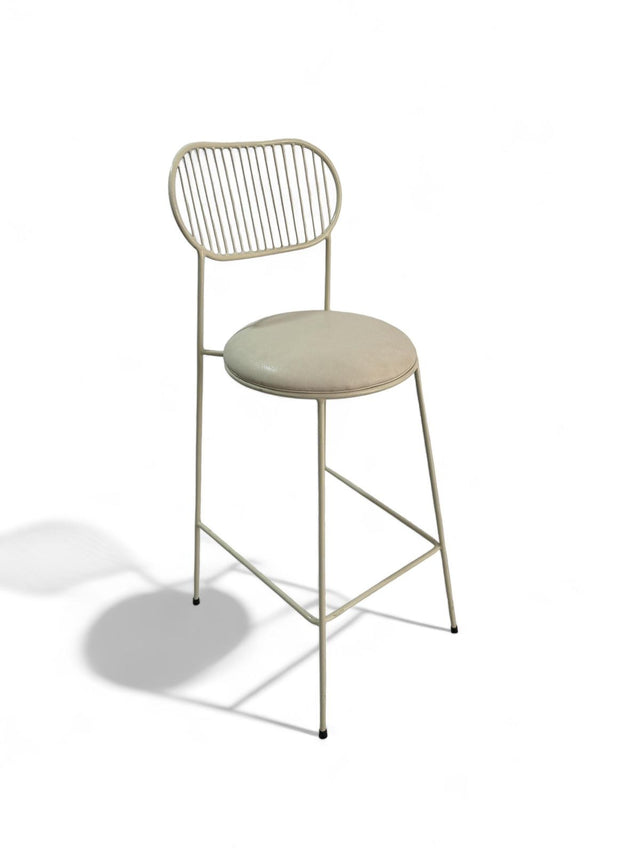 Silla de barra kuro tapizada
