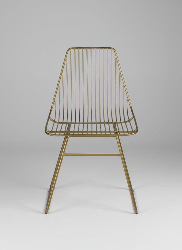 Silla de comedor provenza dorada