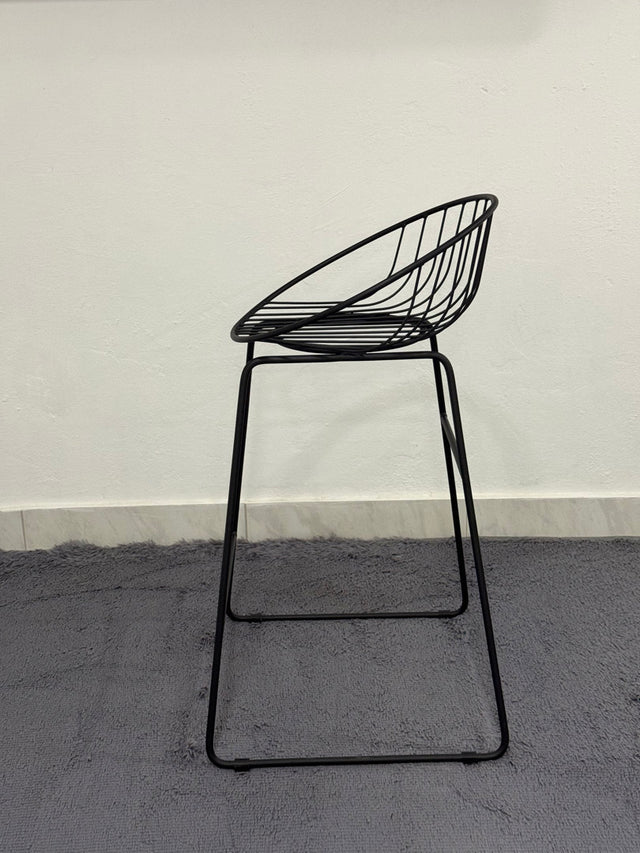 Silla de barra concha negra