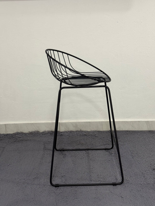 Silla de barra concha negra