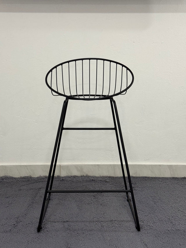 Silla de barra concha negra