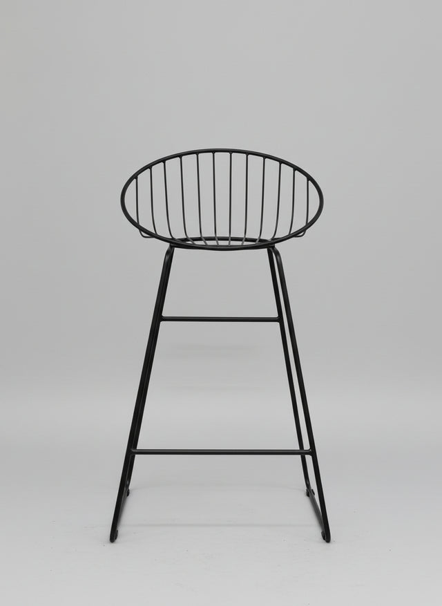 Silla de barra concha negra