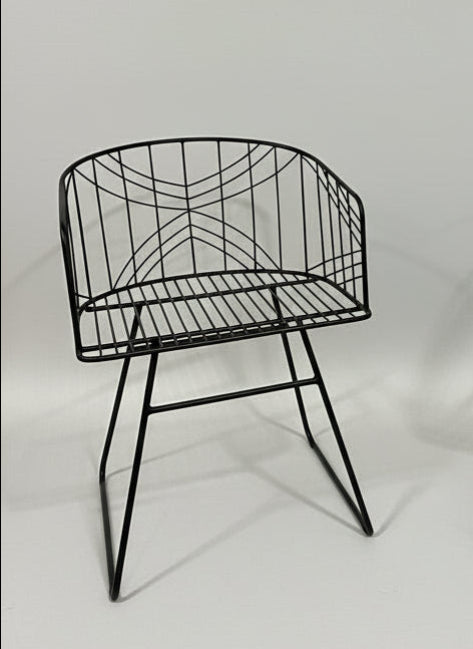 Silla de comedor asis negra