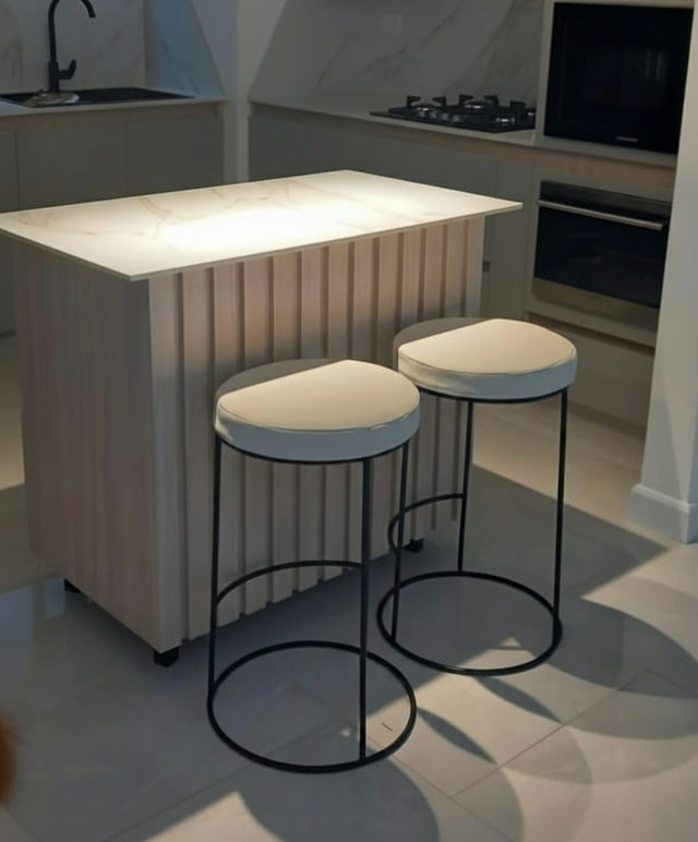 Butaco de barra negro